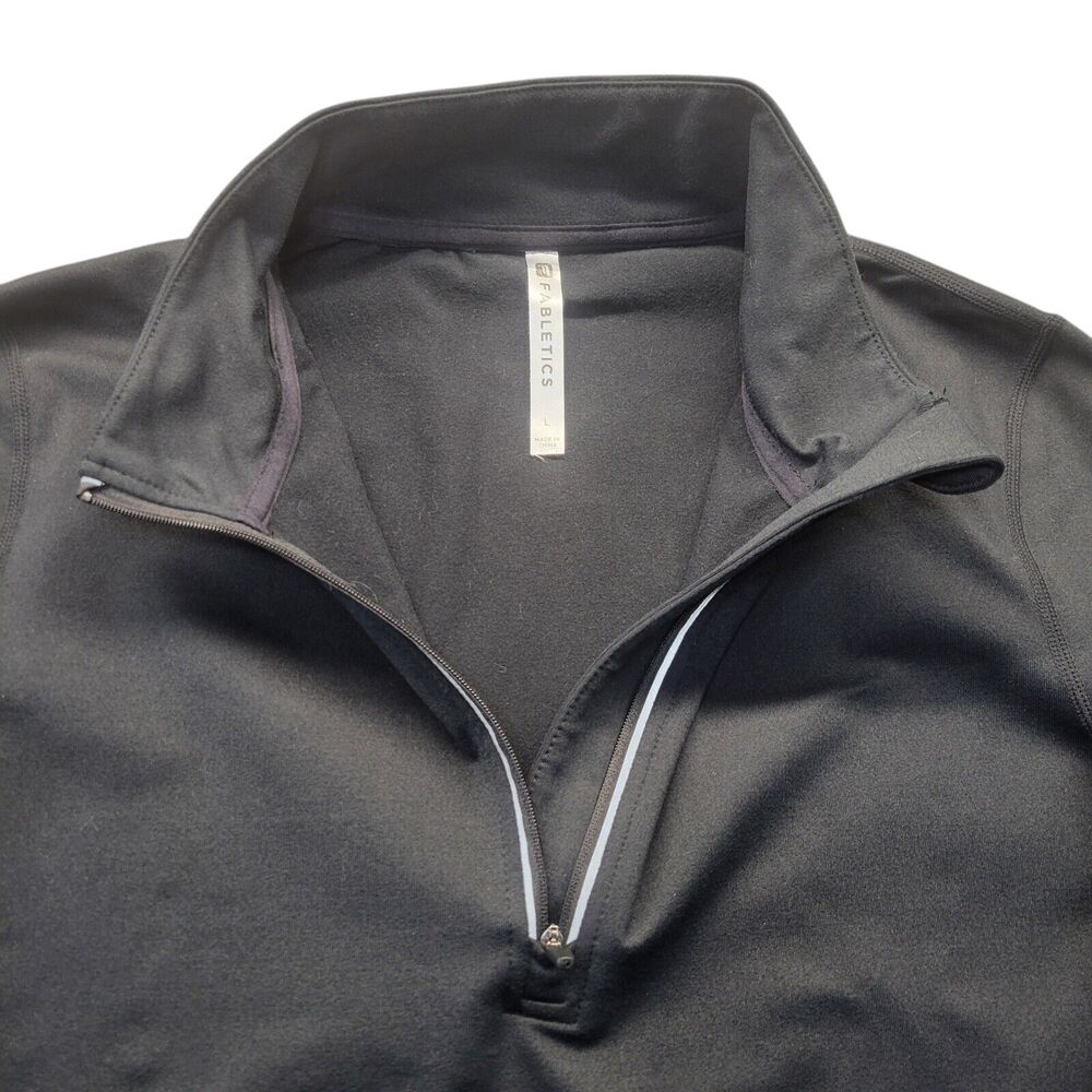 Fabletics Large Trinity Cold Weather Jacket Black… - image 3